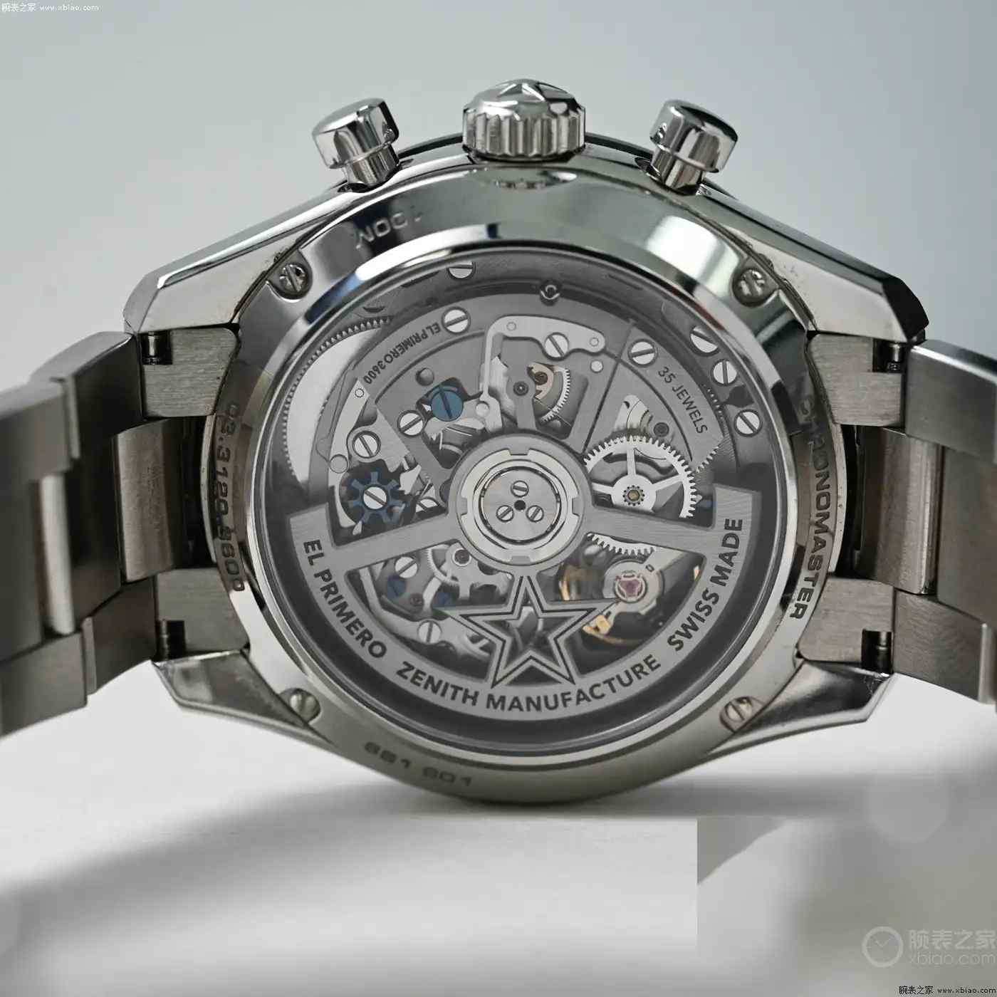 真力时陨石表面震撼来袭！Chronomaster Sport限量款，每只花纹都独一无二 | 奈斯探表