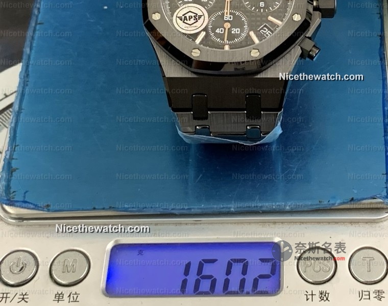 APS厂放大招！爱彼26240全陶瓷+飞返计时，上海4401机芯还原原版神韵，表迷闭眼入！ | 奈斯探表