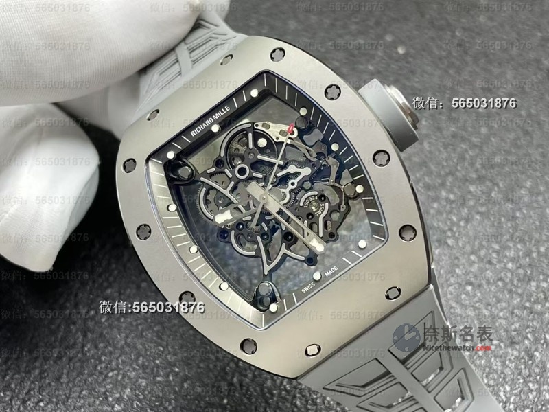 专柜验货都懵了！ZF厂RM055灰陶瓷深度拆解，这细节复刻太疯狂！ | 奈斯探表