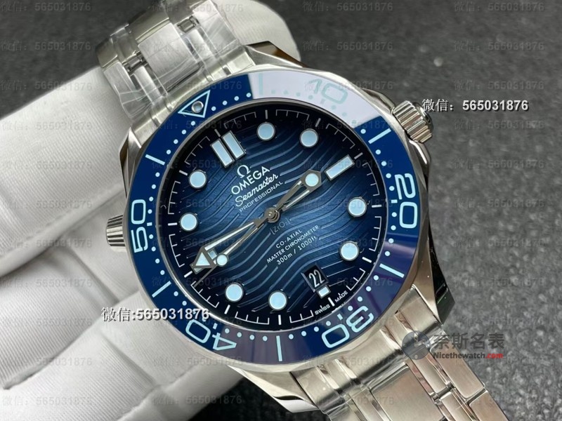 专柜同款冰蓝盘！VS厂海马300 75周年纪念版拆解，这渐变工艺太绝了！ | 奈斯探表