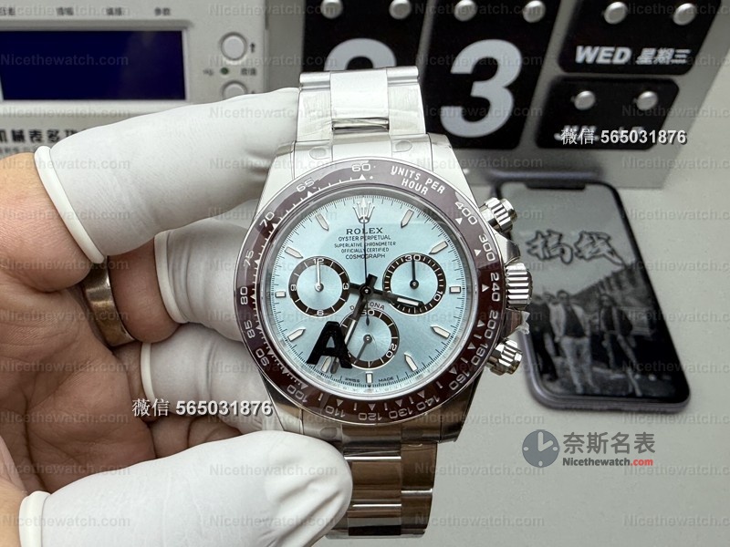 告别轻飘假感！VS厂新款冰蓝迪配重升级，164克沉甸甸，细节拉满！ | 奈斯探表