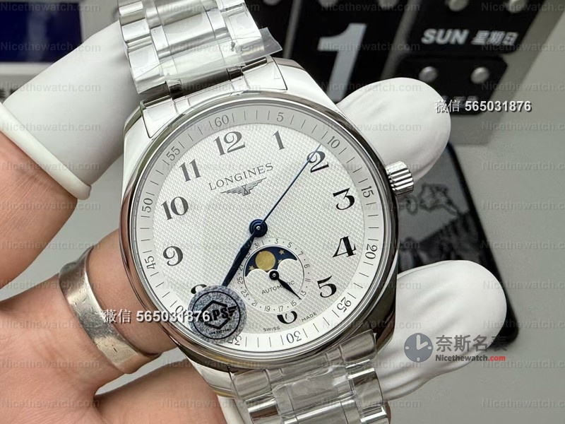 AF厂放大招！42mm月相名匠实测：烤蓝指针+899.5机芯，细节完爆APS？ | 奈斯探表