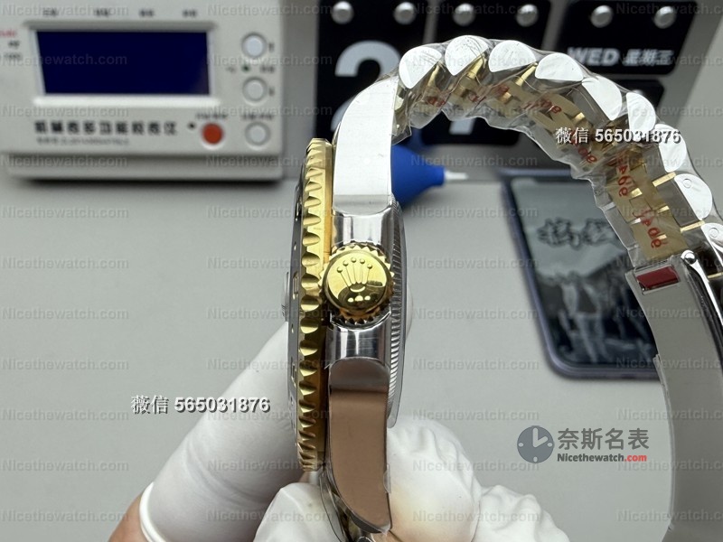 别再买轻飘仿表了！这款ARF间金皮蛋圈做到170克，戴上手才知道什么叫坠手感！ | 奈斯探表