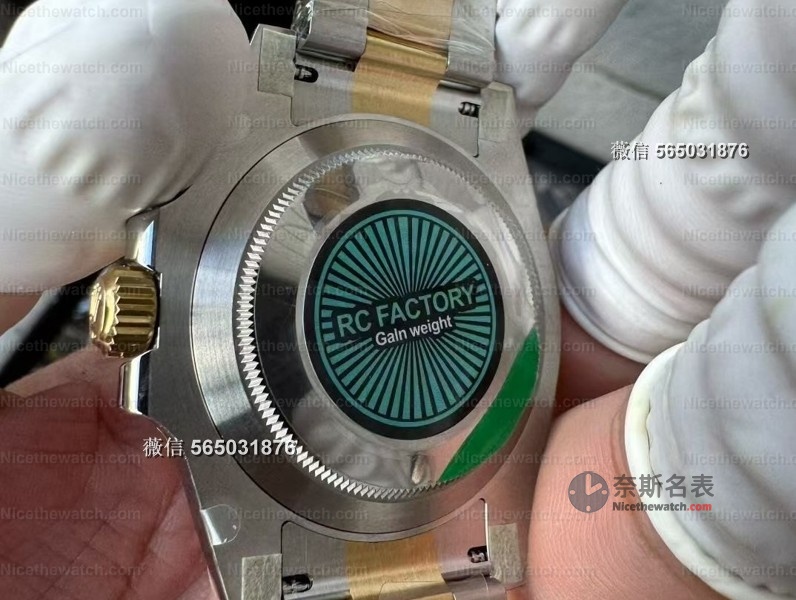 【配重天花板】RC厂间金黑蓝水鬼3135实测：185克真·原装手感，细节拉满闭眼入！ | 奈斯探表