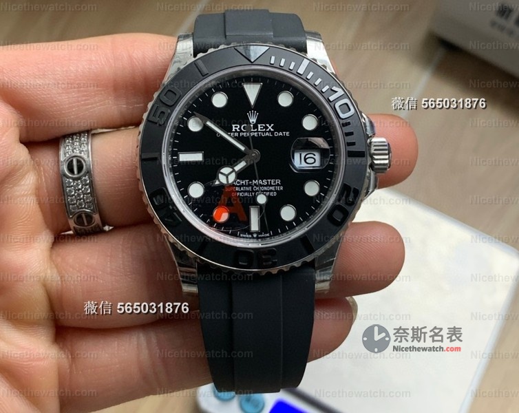 【沉到心坎里！】VS厂白游艇V3配重版实测：147克真·白金手感+丹东3235机芯，细节炸裂闭眼入！ | 奈斯探表