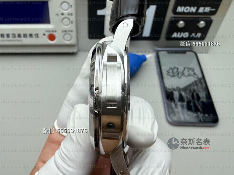 VS厂沛纳海312复刻实测：P9000机芯真能快调日历？ | 奈斯探表