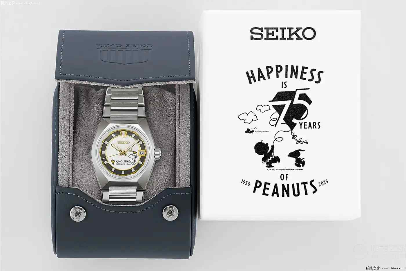 史努比联名来袭！精工King Seiko Vanac限量腕表开箱，150枚抢购攻略 | 奈斯探表