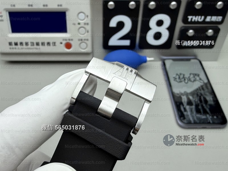 APS厂爱彼15710升级3120一体机实测：复刻表也能有“原厂灵魂”？ | 奈斯探表