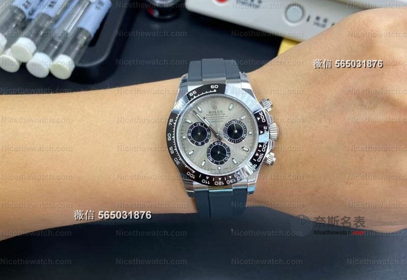 VS厂劳力士灰熊迪通拿实测：丹东4130机芯真能打？不到4K计时码表值不值得冲？ | 奈斯探表