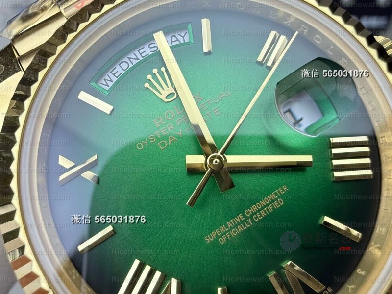 专柜同款沉甸手感！QF新品烟熏绿DD36mm开箱，158克配重告别轻飘飘仿品 | 奈斯探表