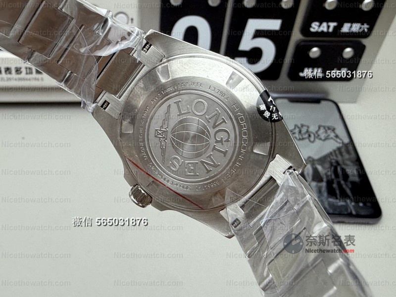 AF厂浪琴康卡斯GMT蓝陶腕表深度测评：细节拉满，复刻界的“六边形战士”？ | 奈斯探表