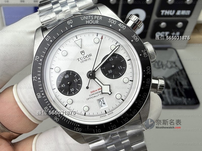 帝舵毕业款来了！ZF 2025碧湾计时型火烈鸟色复刻表，日历全对版+7750机芯，细节拉满！ | 奈斯探表