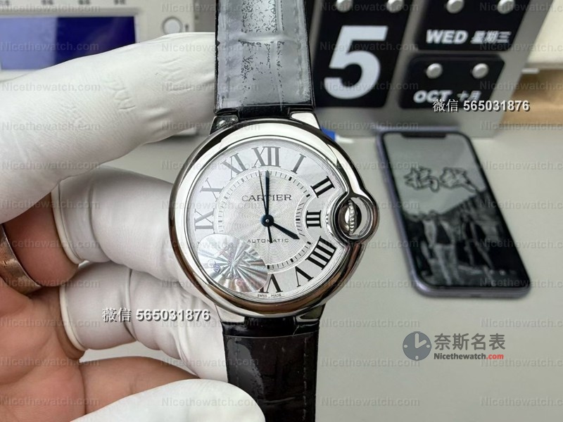 别再买错蓝气球！AF厂33mm机械款细节揭秘：076机芯停秒精准，鱼眼镜面是假货！ | 奈斯探表