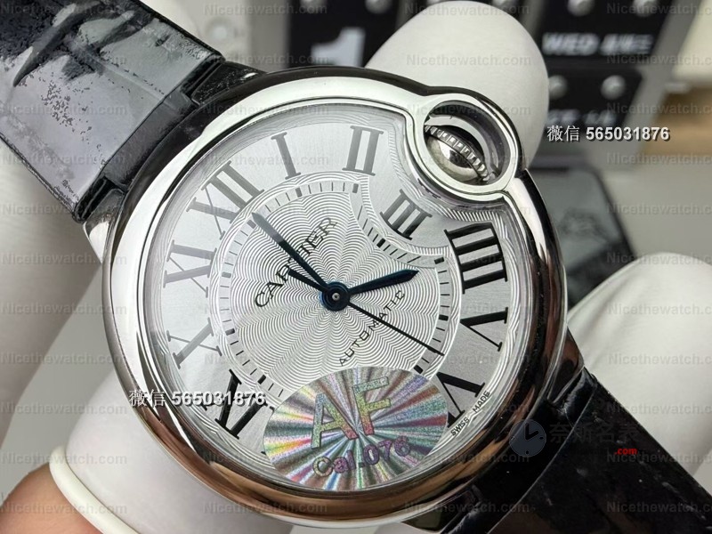 别再买错蓝气球！AF厂33mm机械款细节揭秘：076机芯停秒精准，鱼眼镜面是假货！ | 奈斯探表