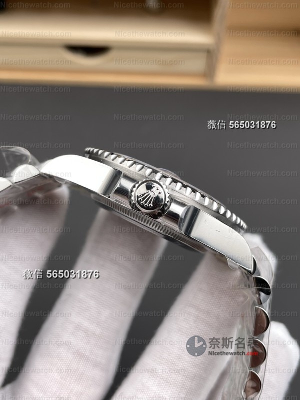 别再等C厂了！VS厂皮蛋圈细节拉满：GMT指针正、圈口顺滑、机芯1:1复刻！ | 奈斯探表