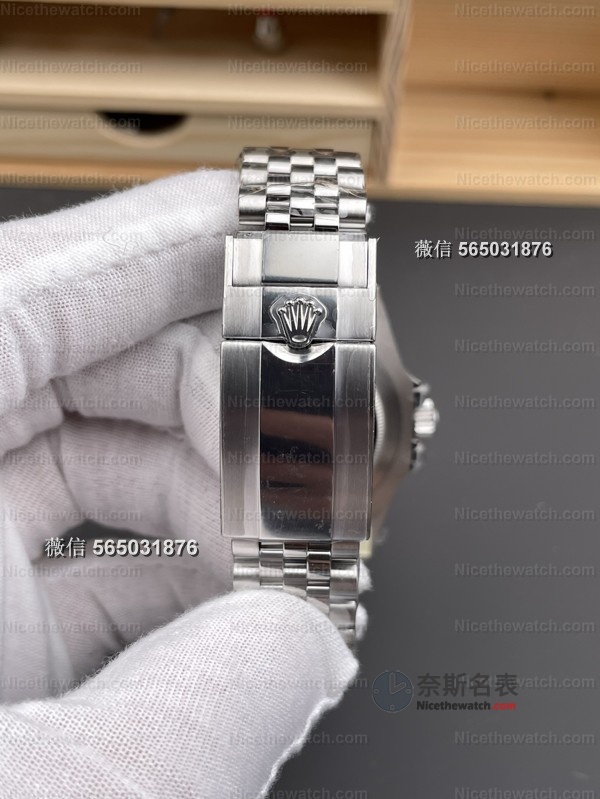 别再等C厂了！VS厂皮蛋圈细节拉满：GMT指针正、圈口顺滑、机芯1:1复刻！ | 奈斯探表