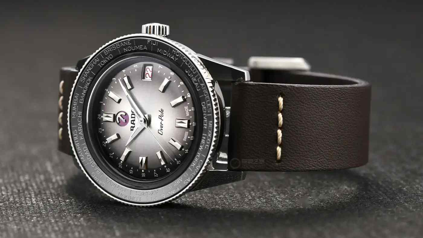 1962枚限量珍藏！雷达库克船长世界时腕表复刻经典，80小时动储+防磁机芯重塑复古传奇 | 奈斯探表