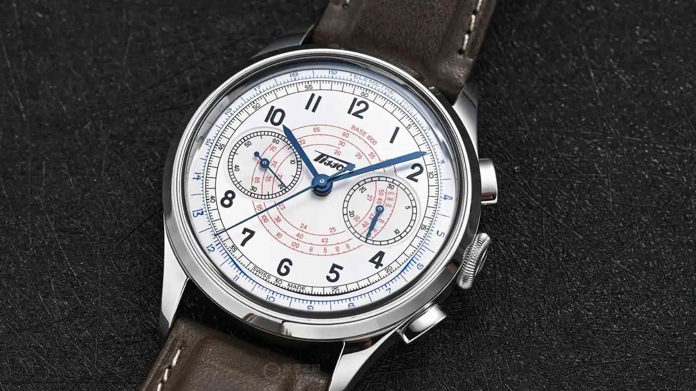 穿越时空的机械浪漫！天梭1938复刻计时码表上市，双刻度盘还原历史经典 | 奈斯探表