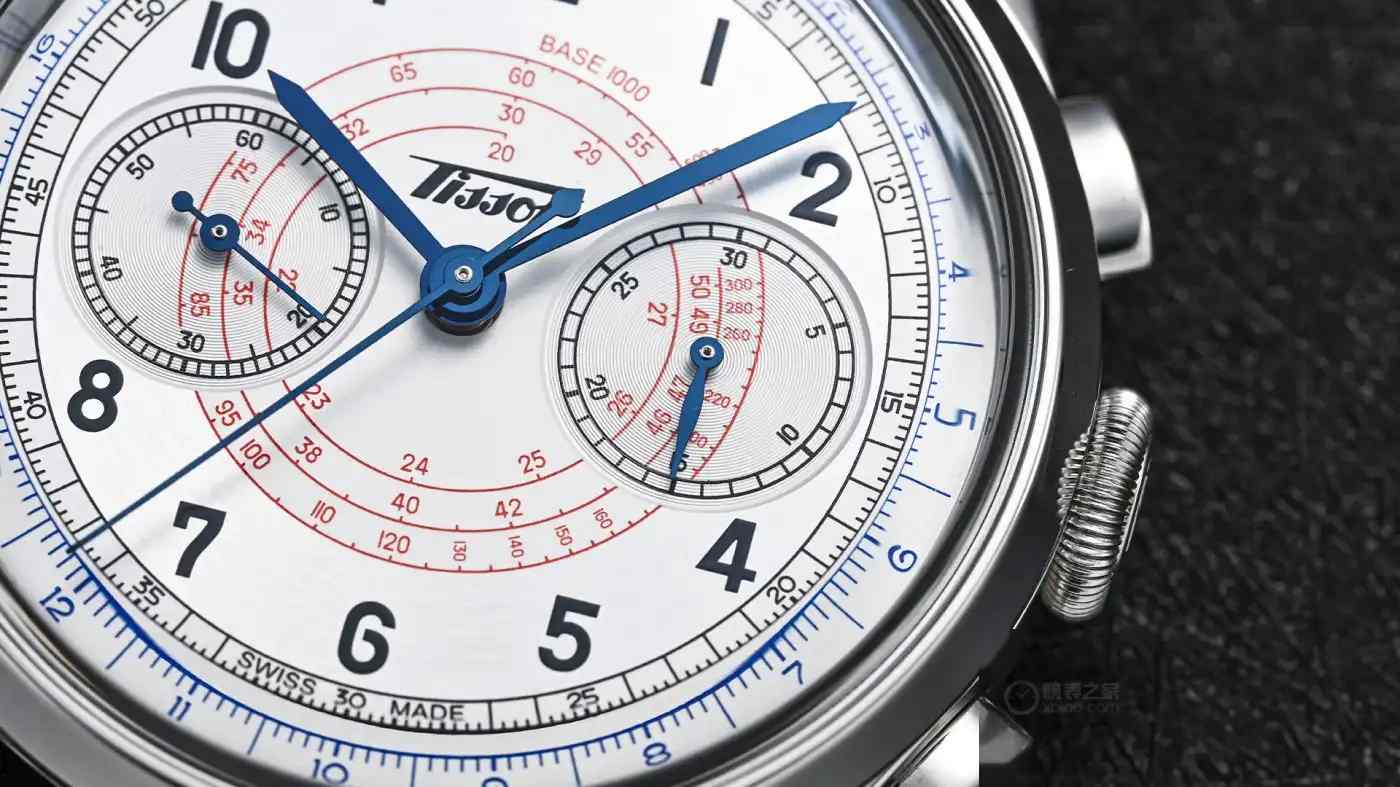穿越时空的机械浪漫！天梭1938复刻计时码表上市，双刻度盘还原历史经典 | 奈斯探表