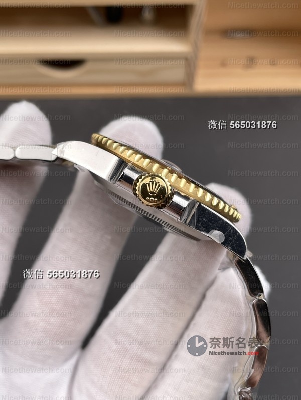RC新品40mm间金水鬼配重版实测：172克高还原，细节拉满真香了！ | 奈斯探表