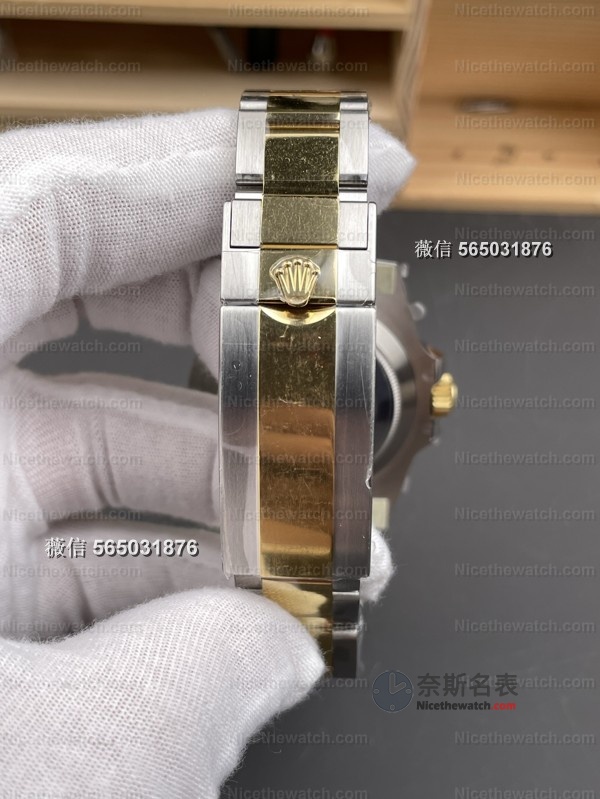 RC新品40mm间金水鬼配重版实测：172克高还原，细节拉满真香了！ | 奈斯探表