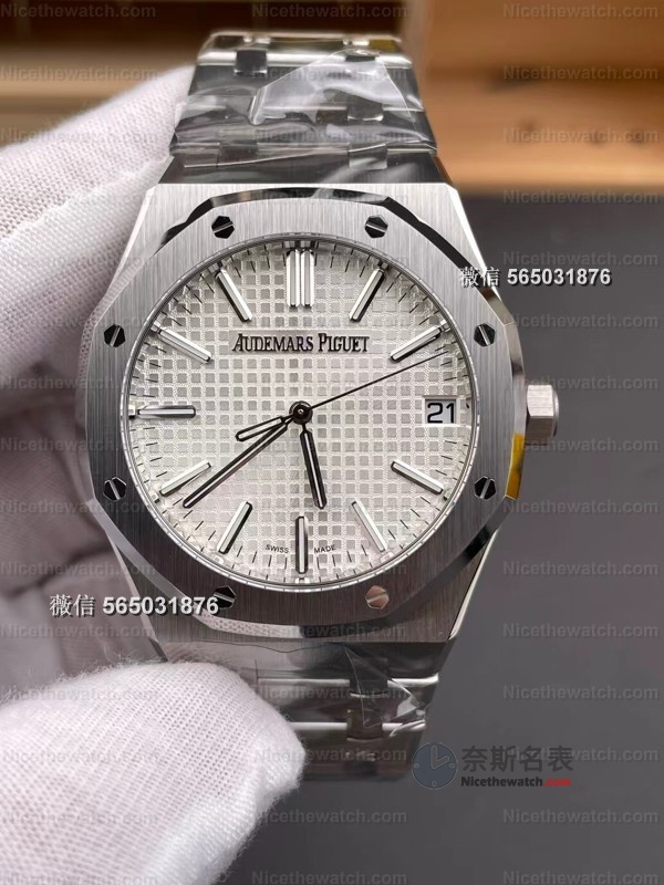 戴上就被问价格！我的DDF爱彼15510ST白盘复刻表真实体验太惊艳 | 奈斯探表