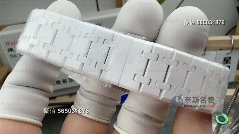 全陶瓷也能高度还原？APS厂爱彼15500白陶瓷实测：轻如羽毛，硬如磐石！ | 奈斯探表