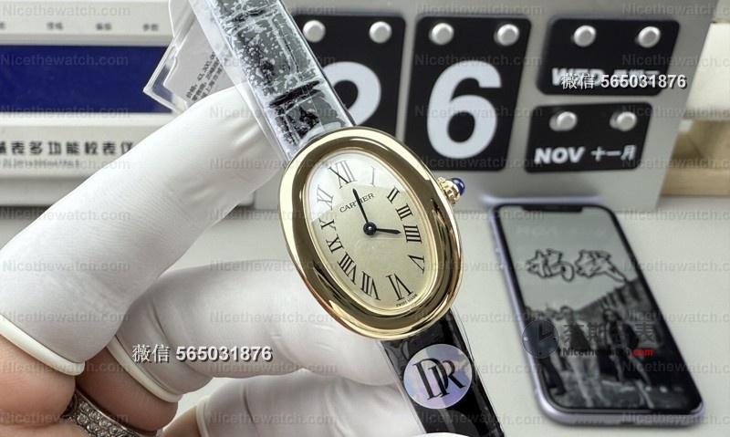 小众高级感拉满！DR厂卡地亚浴缸WJBA0031复刻表实测：小众经典，优雅与个性的完美平衡 | 奈斯探表