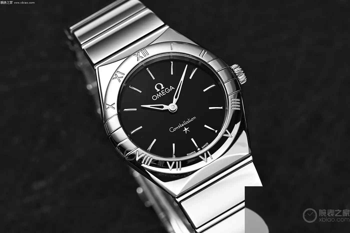 欧米茄星座三色盘新作！28毫米精钢款托爪经典，钻石圈闪到你心动 | 奈斯探表