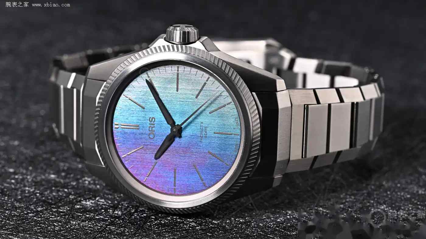 把彩虹戴手上！豪利时黑科技表盘，阳光下的炫彩绝了！ | 奈斯探表