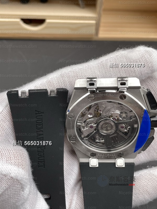 不再是改机芯！APS厂26420黑陶瓷升级4401一体芯，陶瓷圈+快拆带太香了 | 奈斯探表