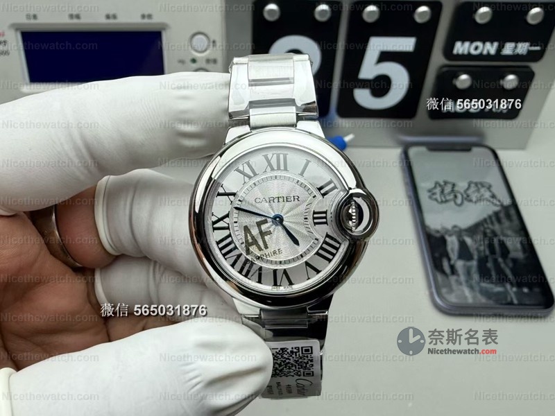 预算有限也能戴“王妃同款”？AF厂蓝气球33mm石英复刻深度测评！ | 奈斯探表