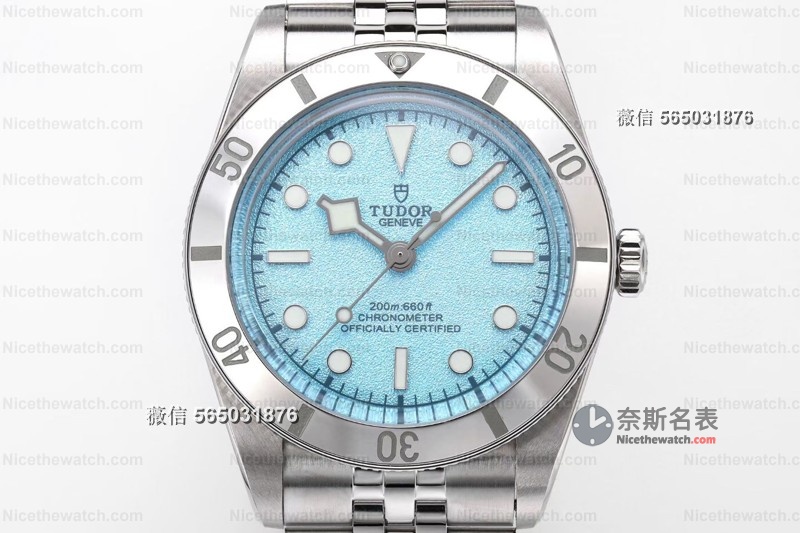 帝舵碧湾54复刻天花板！ZF厂2025新款M79000湖水蓝沙盘上手惊艳 | 奈斯探表