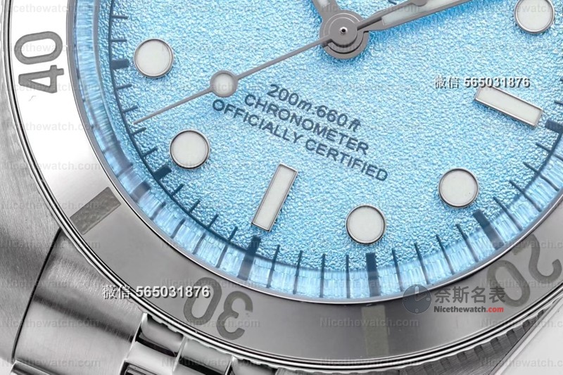 帝舵碧湾54复刻天花板！ZF厂2025新款M79000湖水蓝沙盘上手惊艳 | 奈斯探表