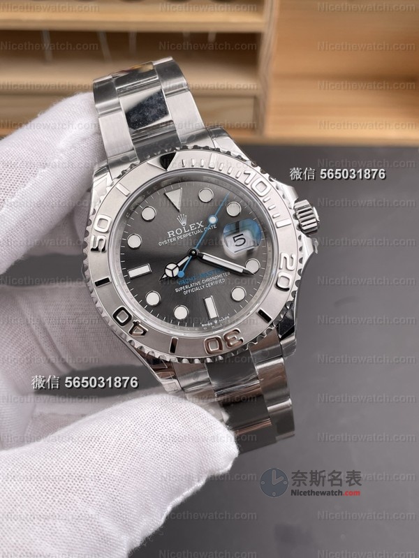 秒针蓝得刚刚好！VS灰游艇丹东3235评测：夜光饱满、圈口不割手、日历瞬跳！ | 奈斯探表