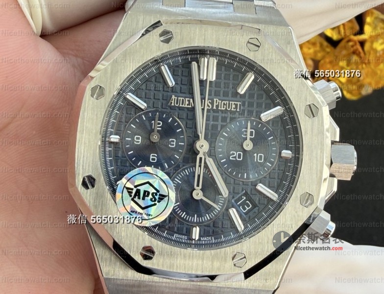 上手APS厂爱彼26715后，38mm小表径居然藏着这么多细节！ | 奈斯探表