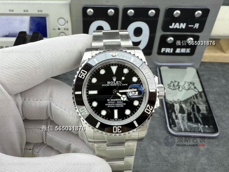 C厂已死，VS当立！三代黑水鬼凭3235机芯和904L精钢成复刻界“天花板” | 奈斯探表