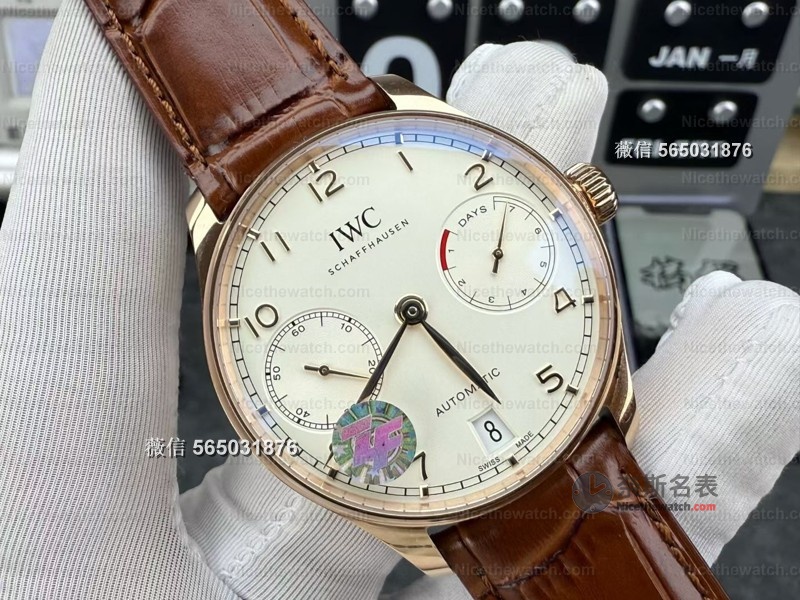 比蓝针更显贵气？ZF万国葡七金针版开箱：细节拉满，连CD纹都对版！ | 奈斯探表