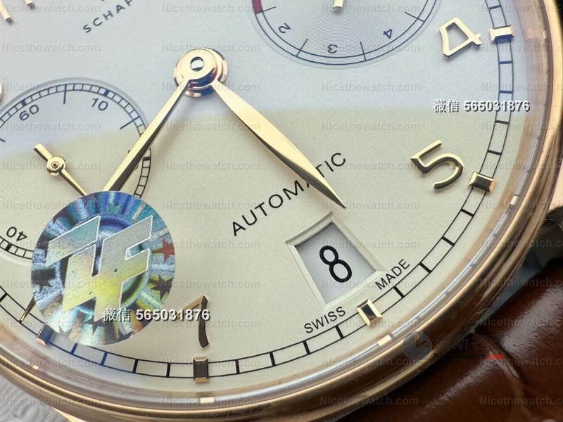 比蓝针更显贵气？ZF万国葡七金针版开箱：细节拉满，连CD纹都对版！ | 奈斯探表