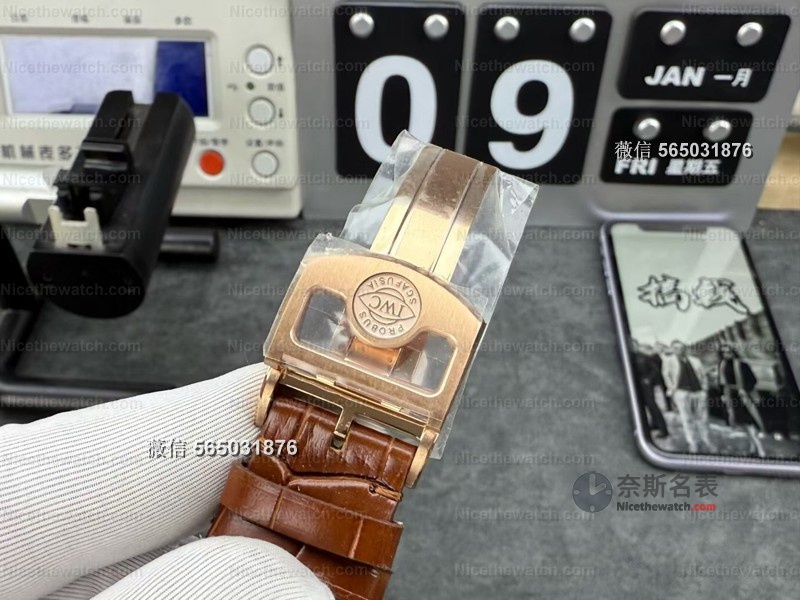 比蓝针更显贵气？ZF万国葡七金针版开箱：细节拉满，连CD纹都对版！ | 奈斯探表