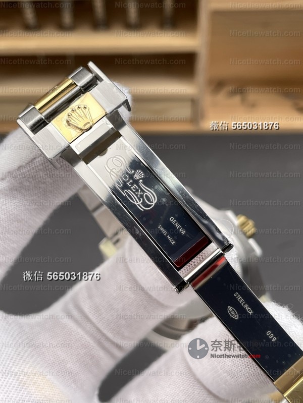 186克沉稳手感！VS厂V2配重间金黑水鬼实测：丹东3235机芯+润金陶瓷圈，细节碾压同级！ | 奈斯探表