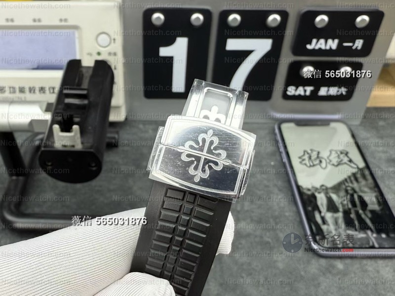 BBF厂百达翡丽5167A黑手雷深度评测：一体324机芯+SW盘面，细节惊艳却有致命短板？ | 奈斯探表