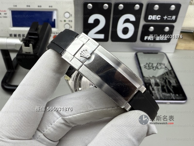 VS厂劳力士灰熊迪通拿深度实测：138克配重+丹东4131机芯，值不值得入？ | 奈斯探表