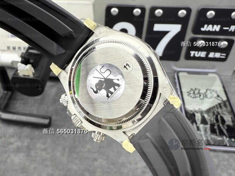 戴了30天才敢说：VS厂水泥灰迪通拿配重版，这枚