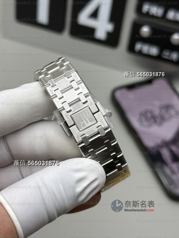 33mm小仙女专属！ZF厂爱彼67651石英款实测：巧克力盘+真钻感，省心三年免调校 | 奈斯探表