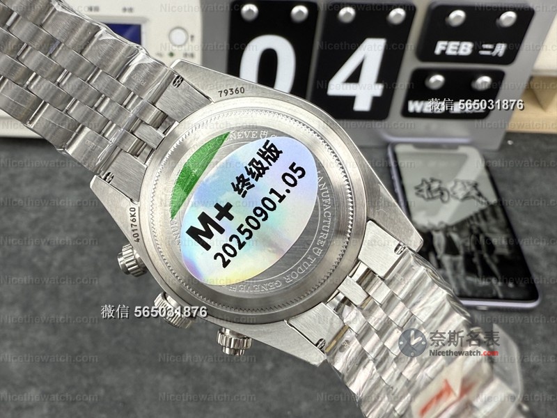 日历居然能这么正？深度体验M+厂碧湾计时终极版，表带倒角太懂亚洲手腕 | 奈斯探表