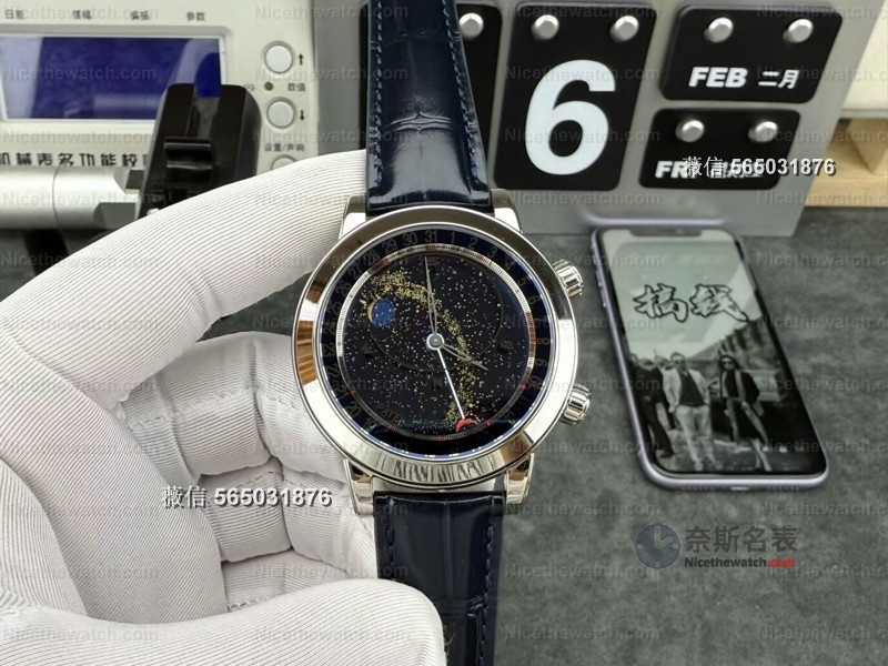 抬腕看见银河挪动？深度体验PPF百达翡丽6102星空三层蓝宝石星空盘真实魅力 | 奈斯探表