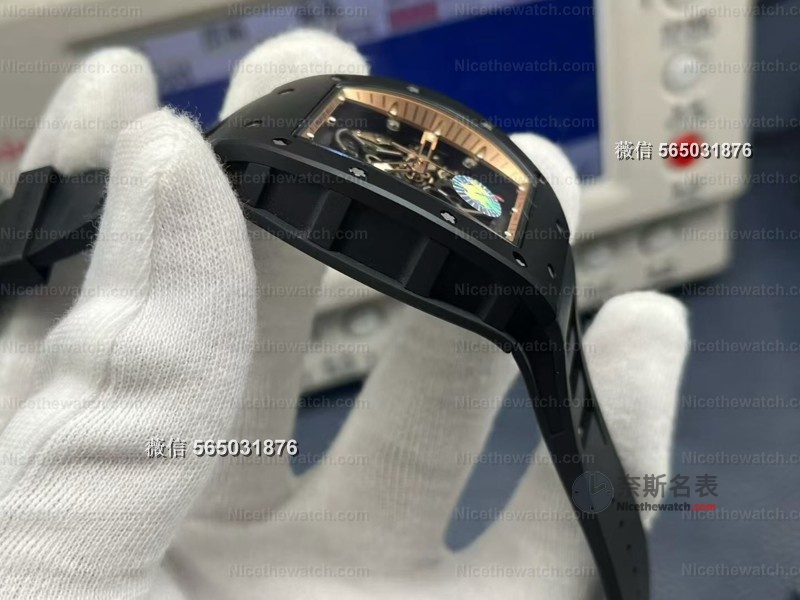 ZF 厂理查德米勒 RM-055 V3 深度评测：黑色陶瓷壳 + 一体机芯，硬核运动表首选？ | 奈斯探表