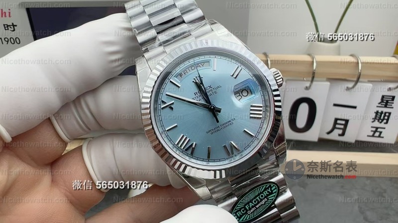 RC厂冰蓝日志配重版实测：210克真手感+3255一体机芯，这做工真的没谁了！ | 奈斯探表