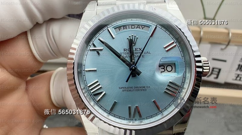 RC厂冰蓝日志配重版实测：210克真手感+3255一体机芯，这做工真的没谁了！ | 奈斯探表